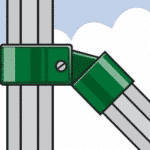 Bekaclip Steunpaalbeugelset 48mm