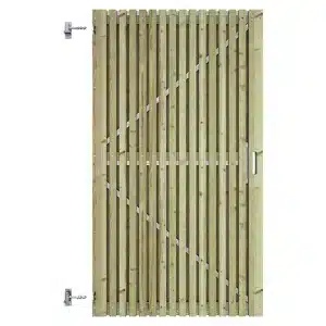 Houten Deur fijne latjes2